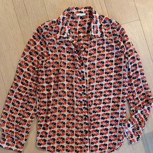 Pleione Elephants! Pattern Button-Down